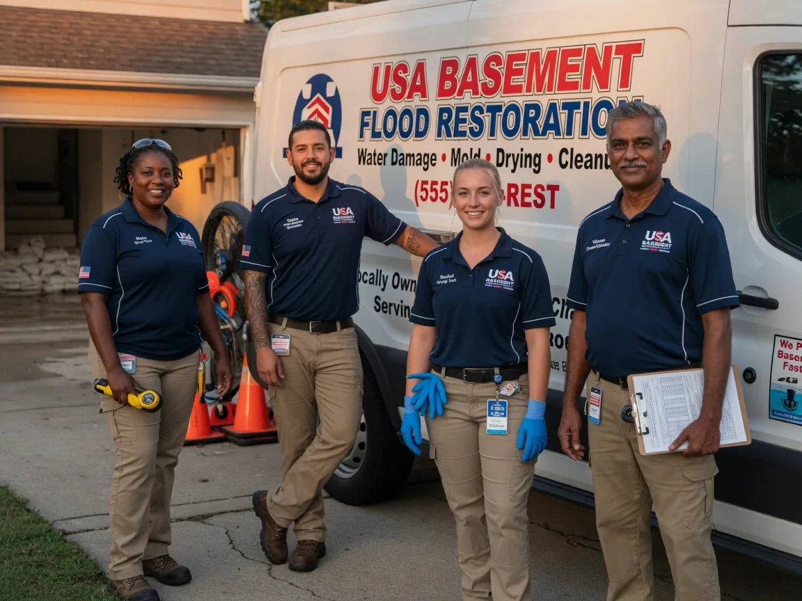 Basement Flood Cleanup company in Talking Rock, GA